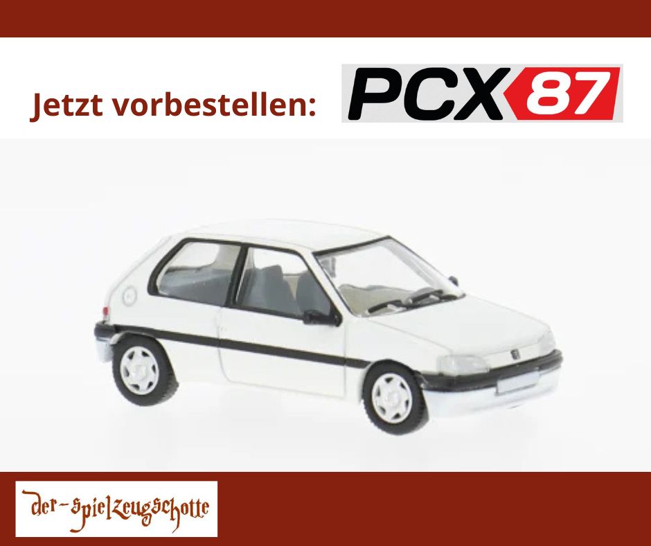 Peugeot 106 1991 weiß - PCX87 871244