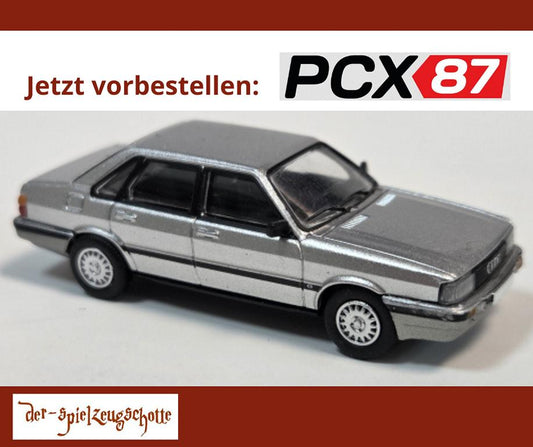 Audi 90 (B2, 1984) silber - PCX87 870714
