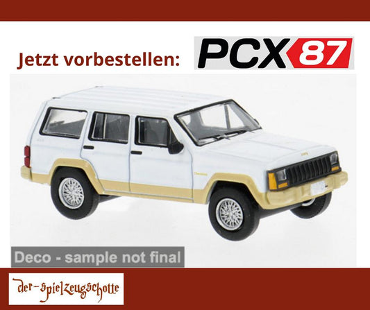 Jeep Cherokee (1984) weiß - PCX87 870731
