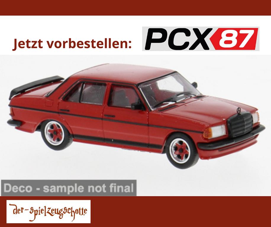 Mercedes W123 AMG (1980) rot - PCX87 871562