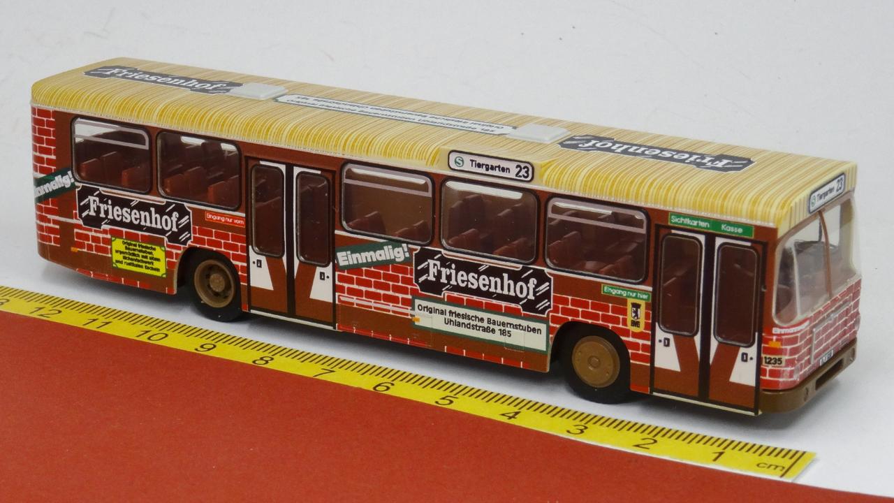 MAN SL 200 BVG Berlin - Friesenhof Linie 23 - Rietze Sondermodell