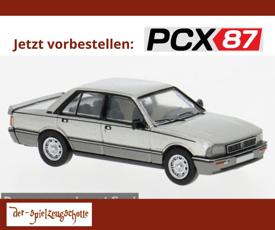 Peugeot 505 Turbo 1979 silber - PCX87 870290