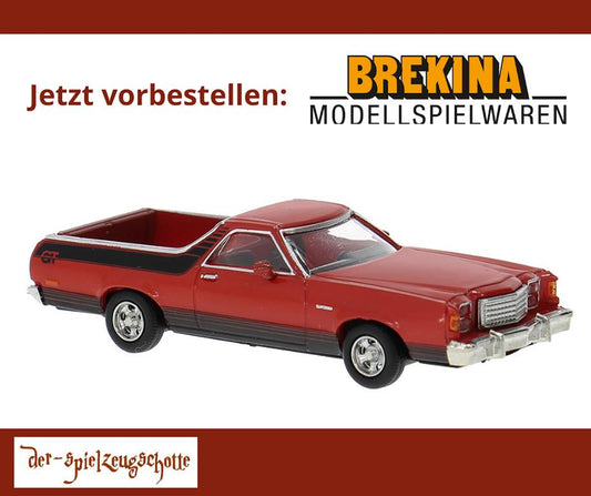Ford Ranchero GT rot - Brekina 18225