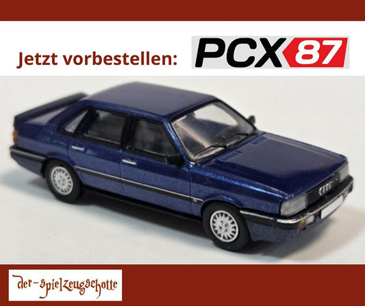 Audi 90 (B2, 1984) dunkelblau metallic - PCX87 870715