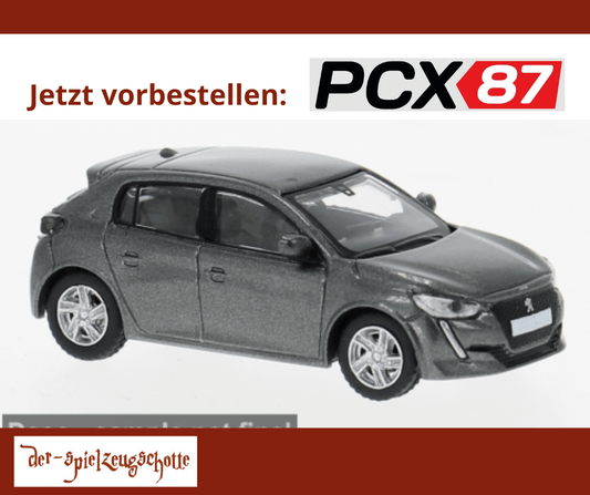 Peugeot 208 II 2019 dunkelgrau - PCX87 870595