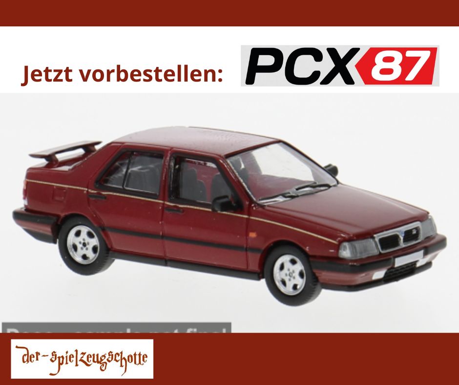 Lancia Thema 8.32 1988 dunkelrot - PCX87 870735