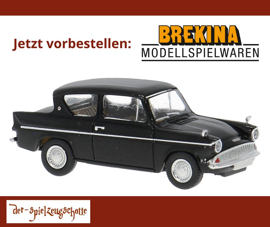 Ford Anglia schwarz - Brekina 19331