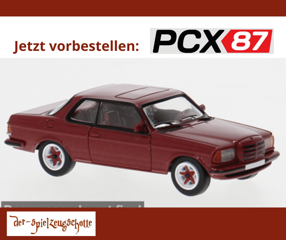 Mercedes C123 W123 Coupe rot - PCX87 870798