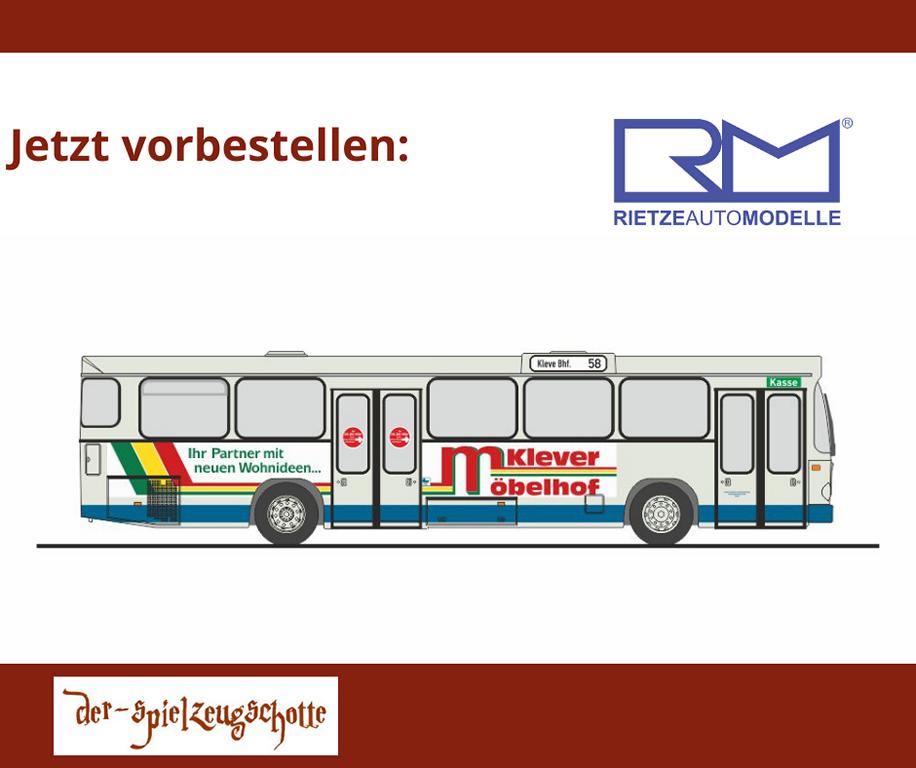 MAN SL 200 NIAG Moers Klever Möbelhof - Rietze 72331