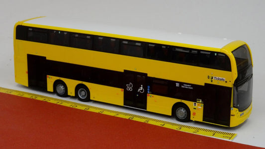 ADL Enviro 500 Doppeldecker BVG Berlin gelb 3657 - Rietze 78023