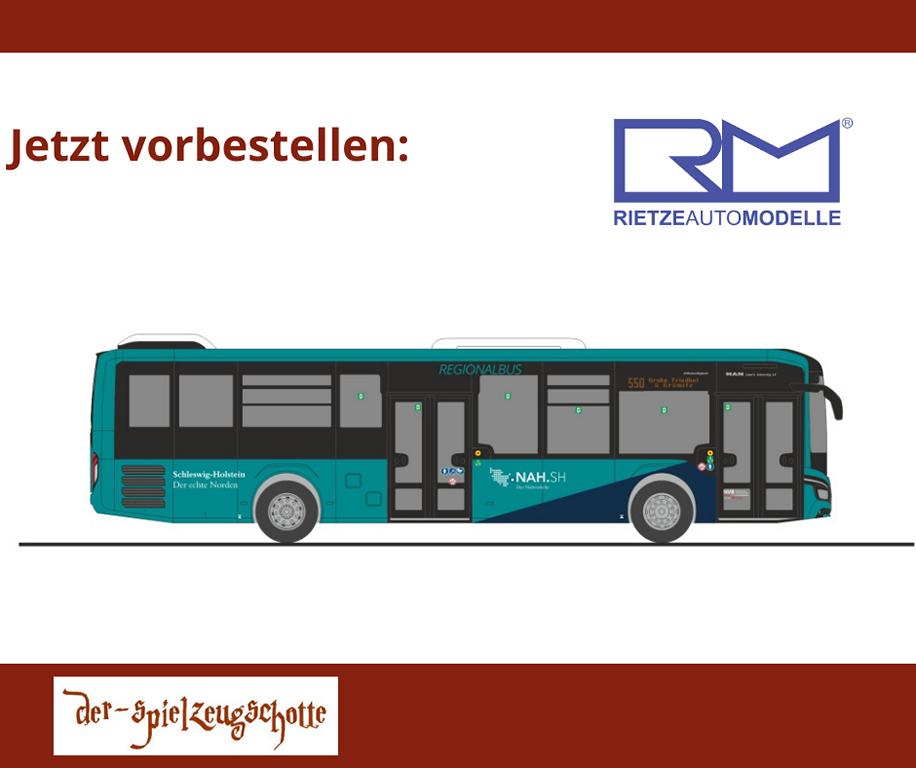 MAN Lions Intercity LE Regionalbus NAH.SH - Rietze 74785