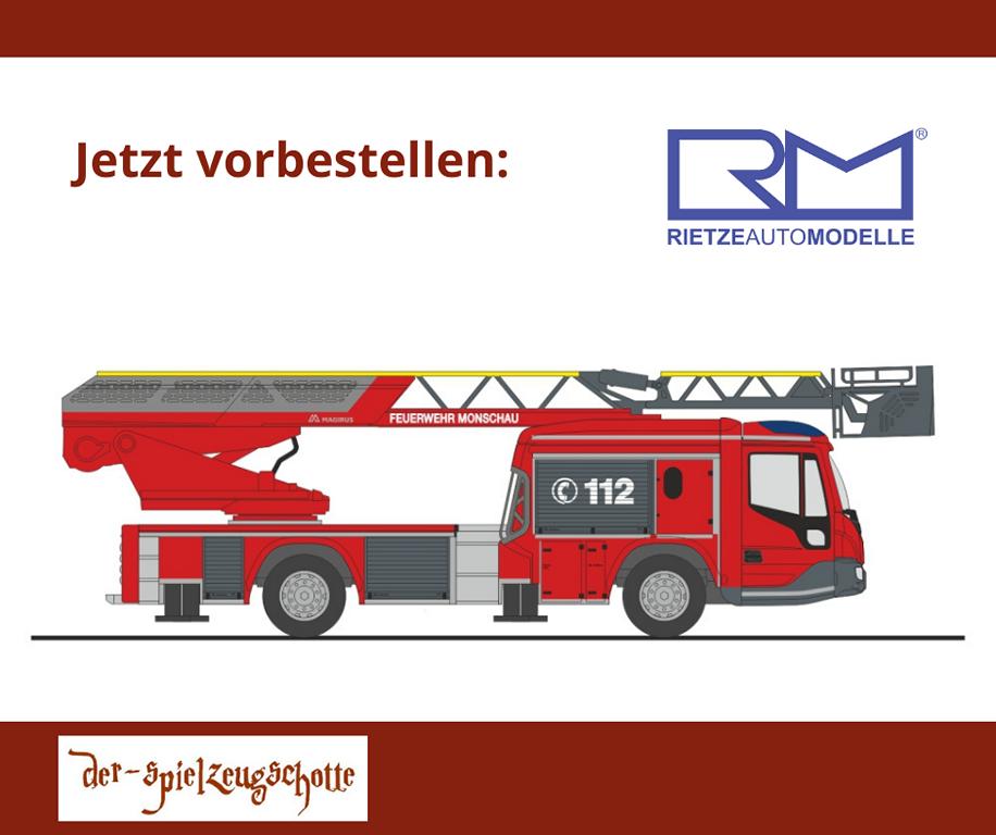 Magirus DLK 32 n.B. Feuerwehr Monschau - Rietze 71113