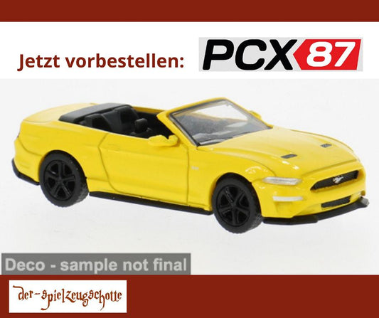 Ford Mustang VI Convertible (2020) gelb - PCX87 870566