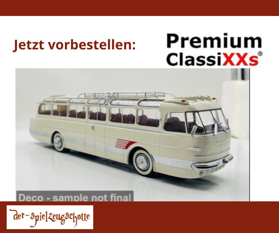 Ikarus 55-53 (1953) weiß rot - 1:43 - Premium Classixxs PCL47207
