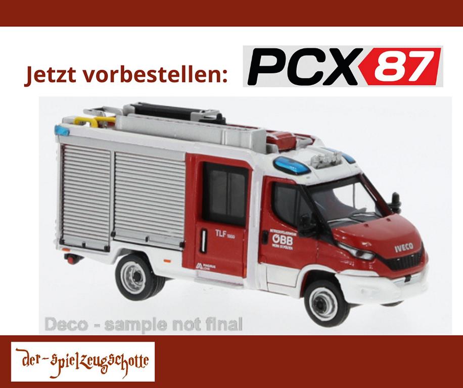 Iveco Magirus Daily MLF Feuerwehr ÖBB Österreich - PCX87 870551