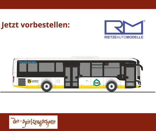 MAN Lions Intercity LE VGN Nürnberg - Basel Reisen - Rietze 74781