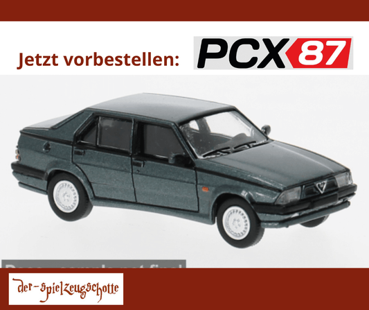 Alfa Romeo 75 dunkelgrün metallic - PCX87 870786