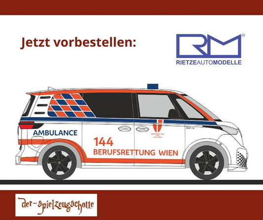 Volkswagen ID Buzz Berufsrettung Wien - Rietze 51404