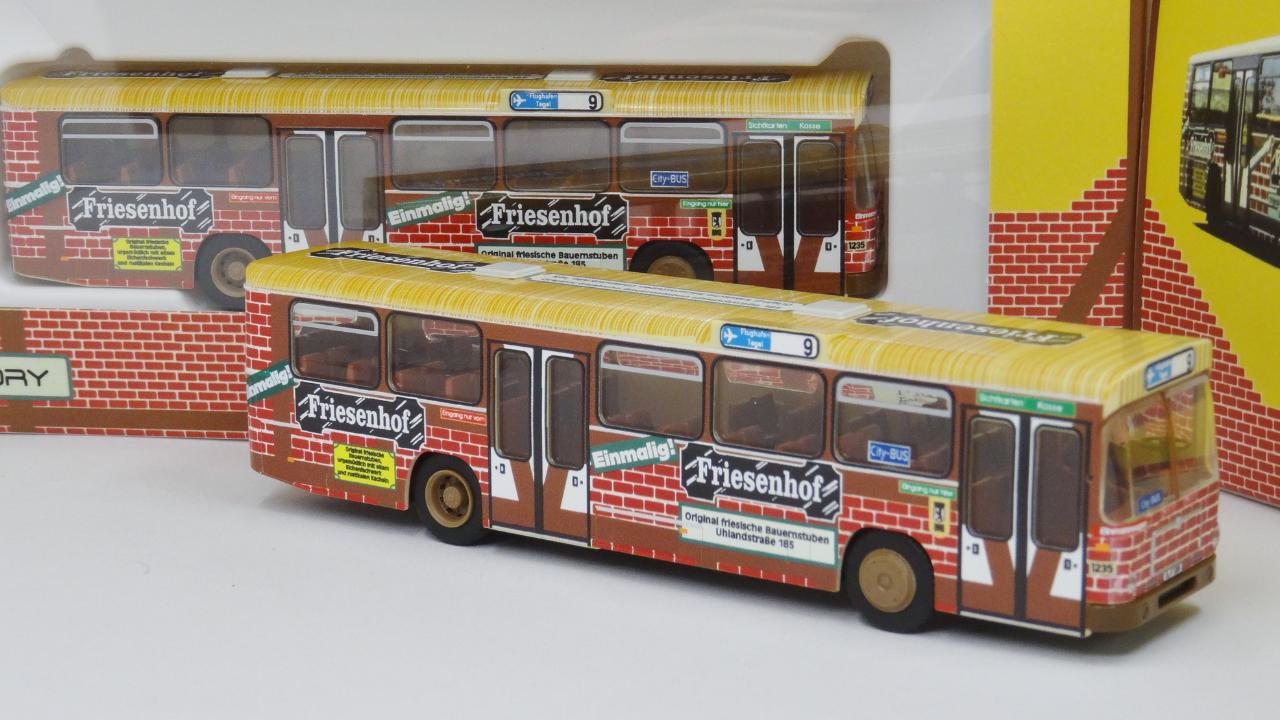 MAN SL 200 BVG Berlin - Friesenhof Linie 9 - Rietze Sondermodell