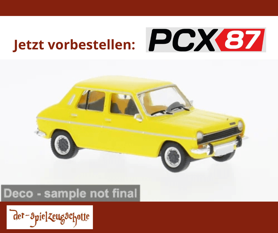 Simca 1100 1975 gelb - PCX87 870776