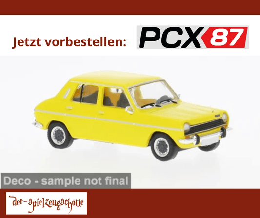 Simca 1100 1975 gelb - PCX87 870776