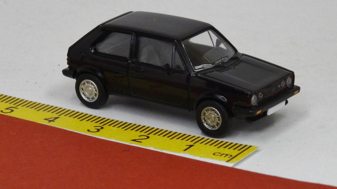 Volkswagen VW Golf I GTI Pirelli 1980 schwarz - PCX87 870527