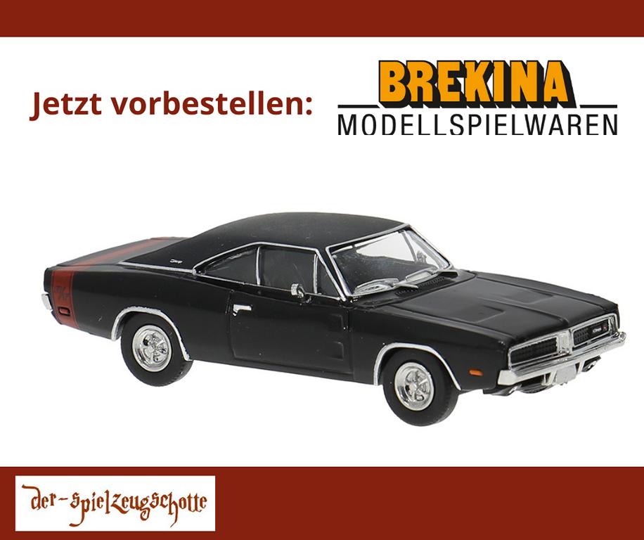 Dodge Charger schwarz - Brekina 18006