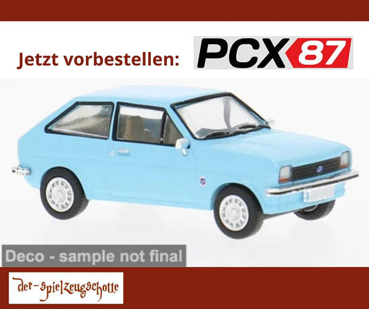 Ford Fiesta MK I 1976 hellblau - PCX87 870768