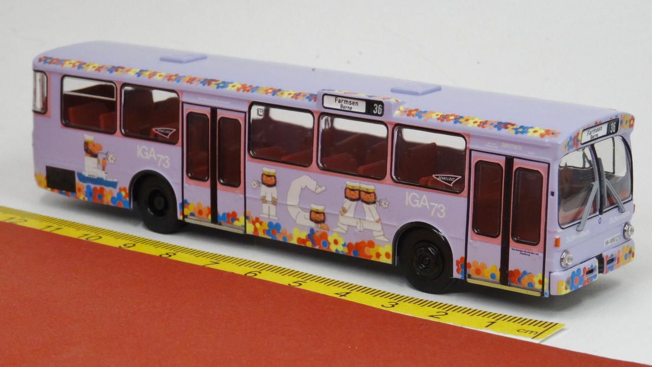 Mercedes O 305 HHA Hochbahn Hamburg IGA 73 - Sondermodell