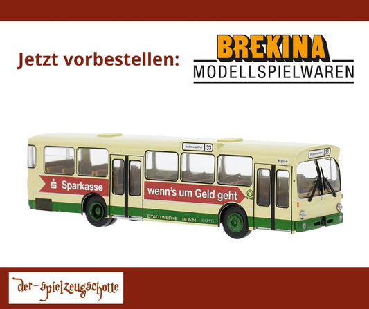 Mercedes O 305 SWB Bonn Sparkasse - Brekina 50819