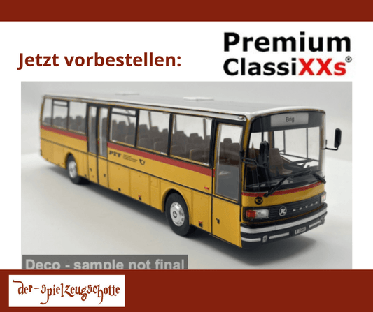 Setra S 215 UL PTT Postauto Schweiz - 1:43 - PLC47194