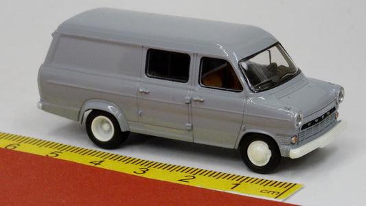 Ford Transit Kasten grau - Brekina 34170
