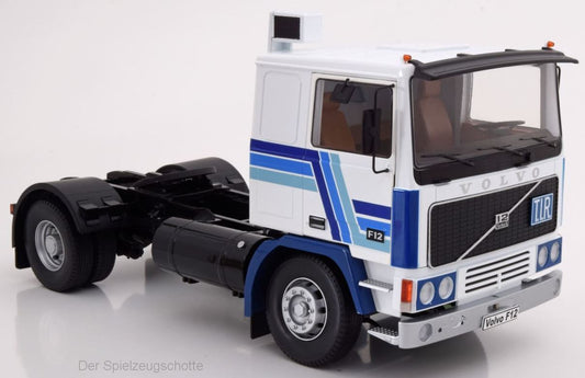 Volvo F12 Zugmaschine Truck weiss blau 1:18 - Road Kings RK180033
