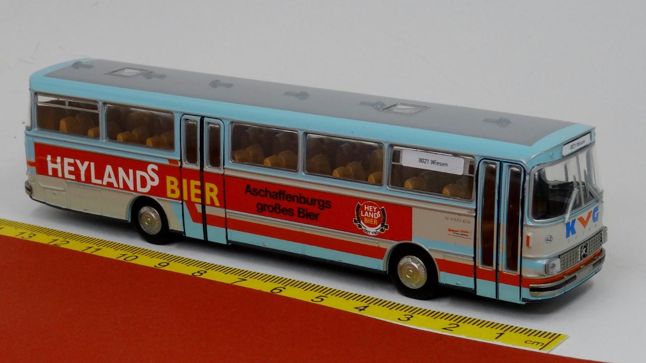 Setra S 140 ES KVG Schöllkrippen - Heylands - Brekina 56109