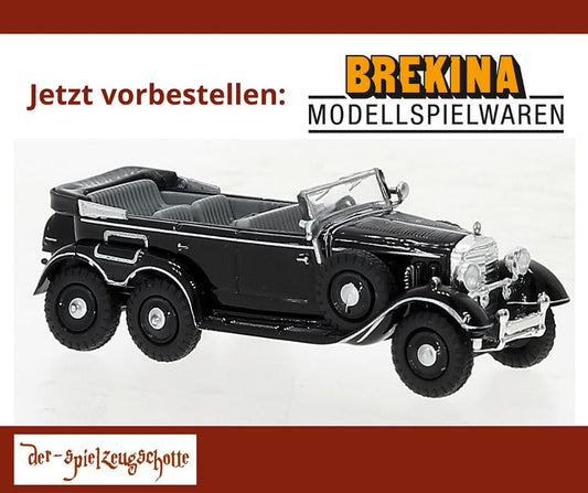 Mercedes  G4 1938 schwarz - Brekina 21078