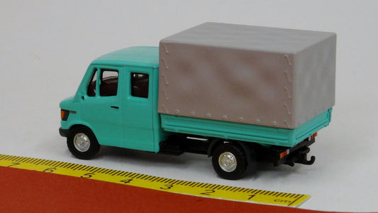 Mercedes L 207 Doka 1988 türkis - Brekina 36952