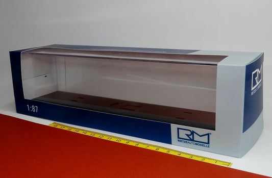 Präsentationsbox für Gelenkbusse Vitrine - 2 Stück - Rietze 99000