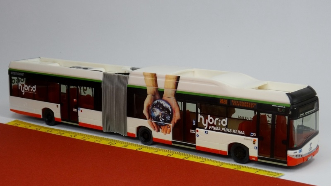 Solaris Urbino 18 Hybrid Vestische Straßenbahn - Wg. 2301 SB20 Recklinghausen VK Sondermodell