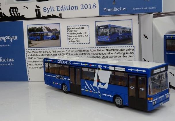 Sylt Edition 2018: Mercedes O 405 - Direktbus Strandverkehr List