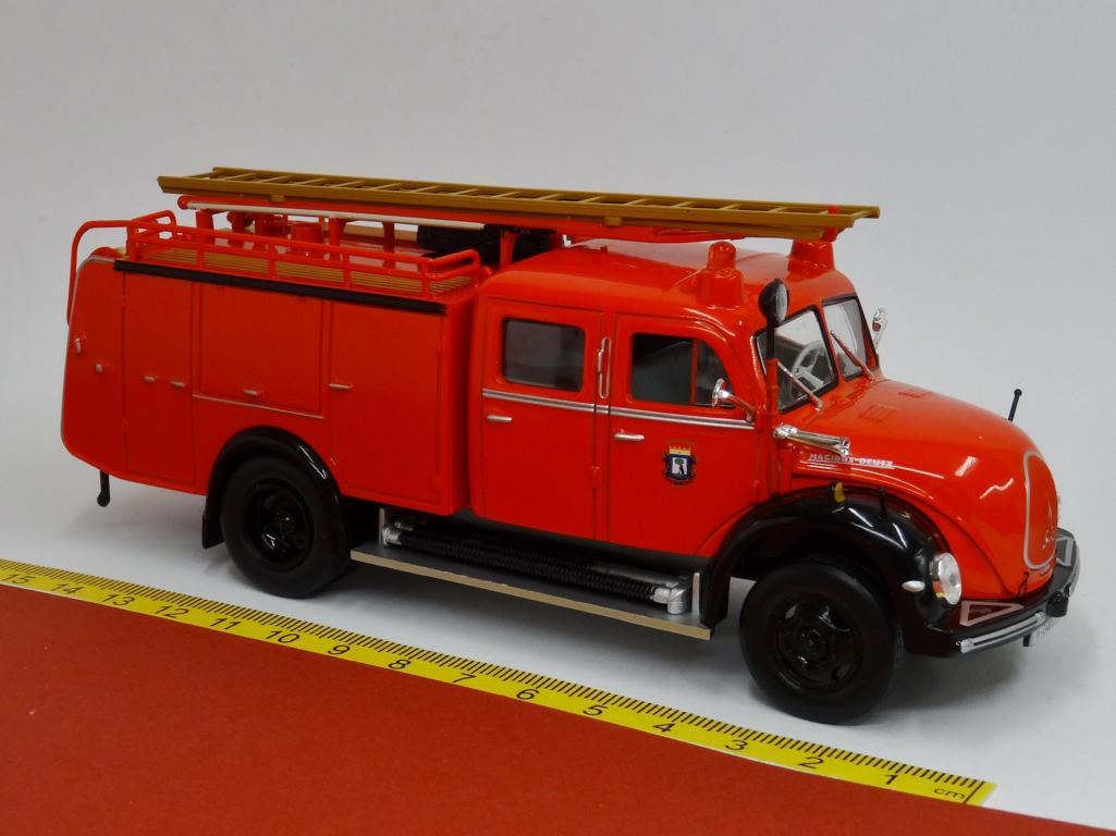 Magirus Deutz Mercur TLF 16 Feuerwehr - 1:43 - IXO