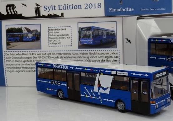 Sylt Edition 2018: Mercedes O 405 - Direktbus Rantum Hörnum