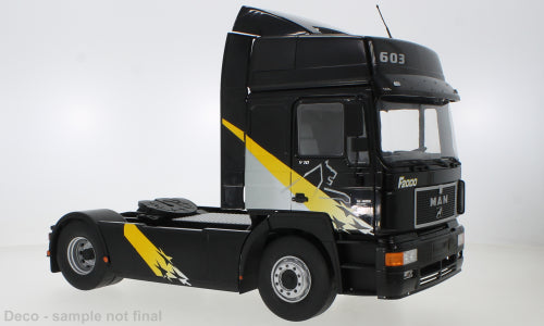 MAN F2000 Zugmaschine schwarz 1994 - 1:18 - MCG 18244