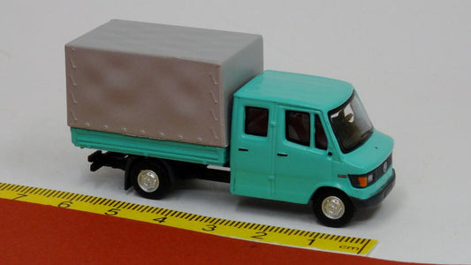 Mercedes L 207 Doka 1988 türkis - Brekina 36952