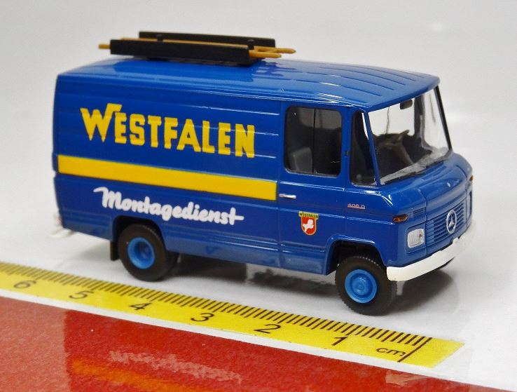 Brekina: Mercedes MB L 406 Kasten Westfalen Montagedienst - 36810