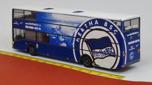 MAN DN95 Doppeldecker: BVG Berlin - Hertha BSC Wg. 3026 - Rietze Sondermodell