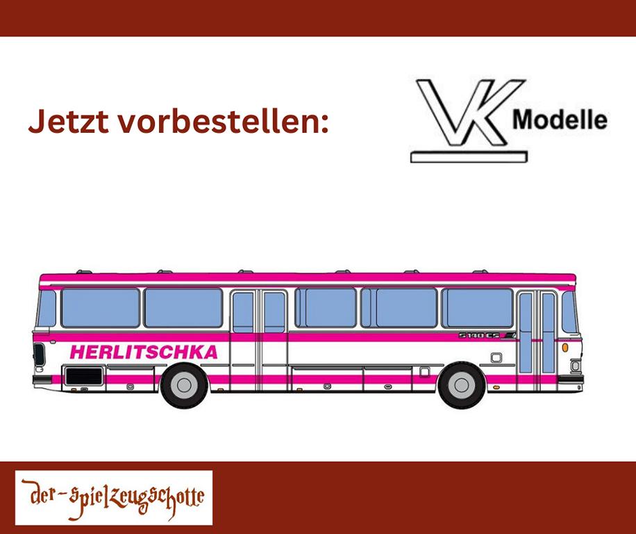 Setra S 140 ES Linienbus: Herlitschka, Kaarst - VK-Modelle 30109