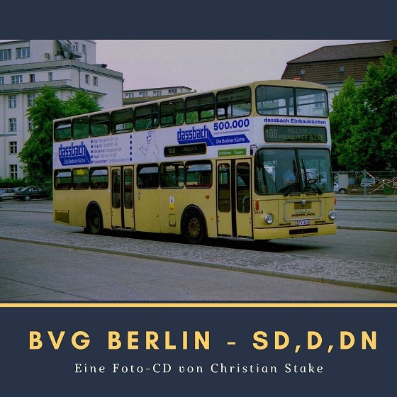 Foto-CD: Busse der BVG Berlin - Die Typen SD, D und DN