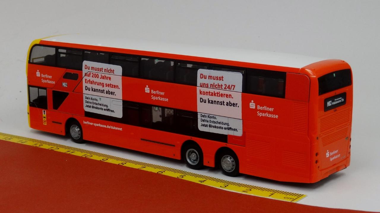 Alexander Dennis ADL Enviro 500 BVG Berlin - Sparkasse - Rietze 78002
