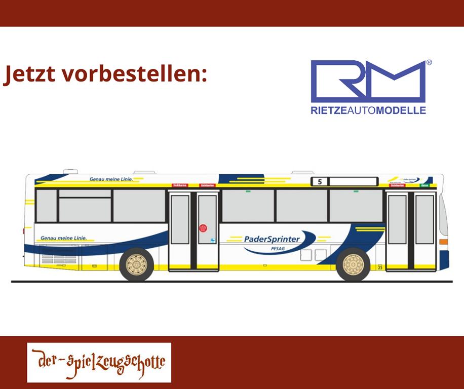 Mercedes O 405 Padersprinter - 25. Jubiläum - Rietze 71846