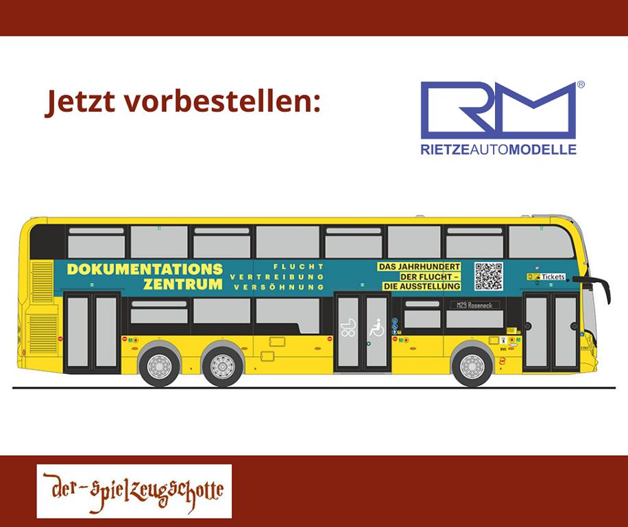 ADL Enviro 500 Doppeldecker BVG Berlin Dokumentationszentrum - Rietze 78019